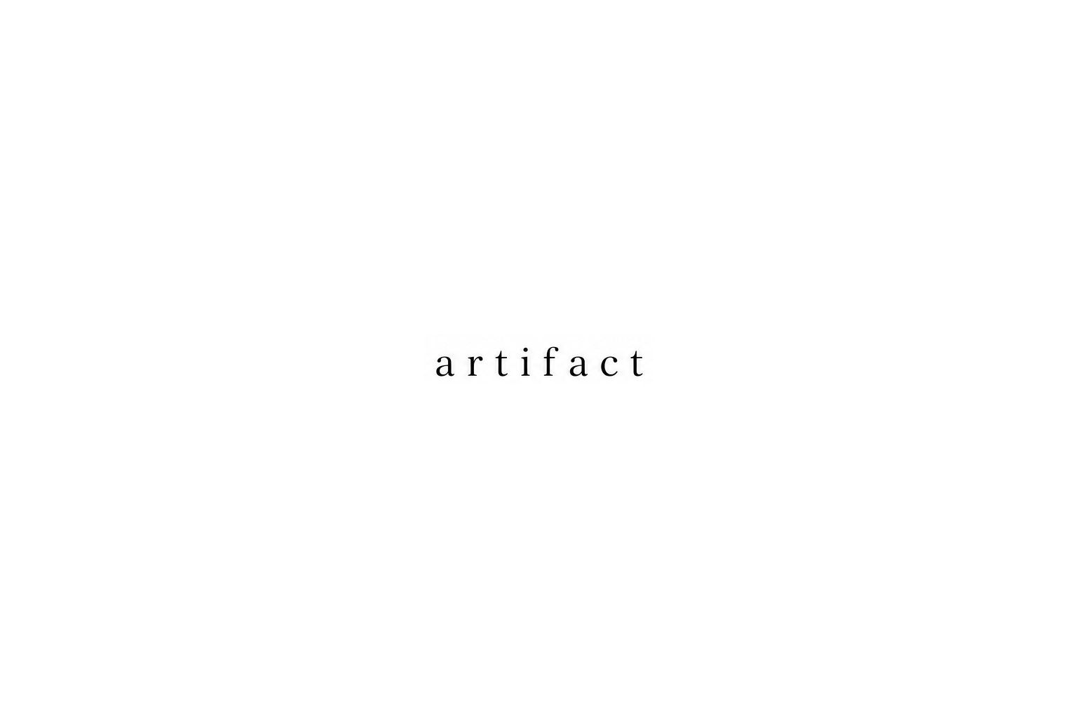 artifact